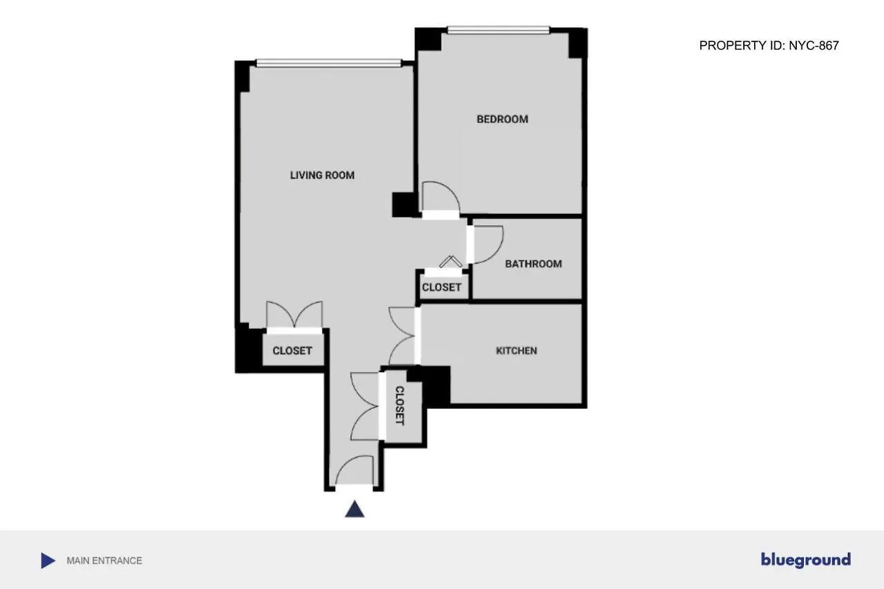 Midtown E 1Br W Dm Elevator Nr Bloomingdales Nyc-867 Apartment New York